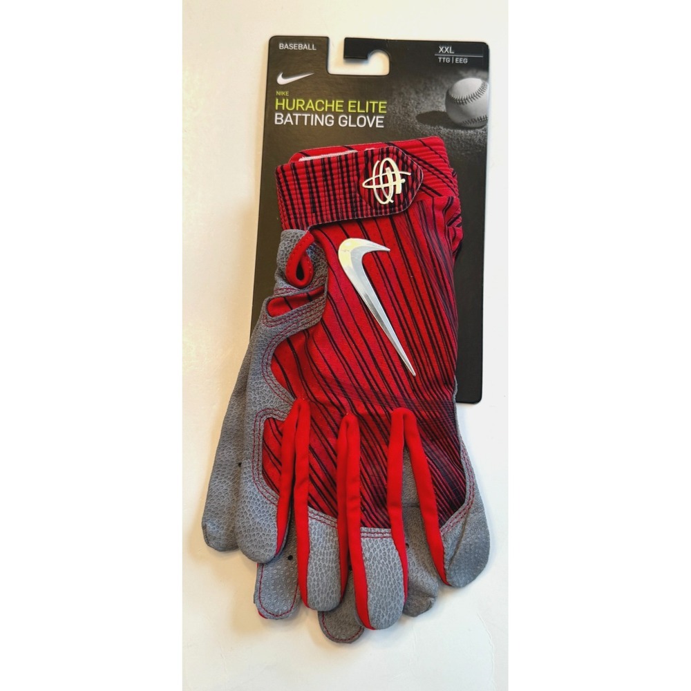 NEW‎ Nike Hurache Elite Georgia Baseball Batting Gloves Adult Size XXL